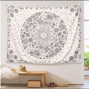 Urban outfitters brand new black + white tapestry